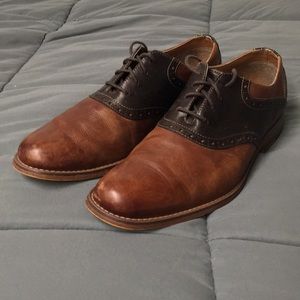 GH Bass saddle shoes